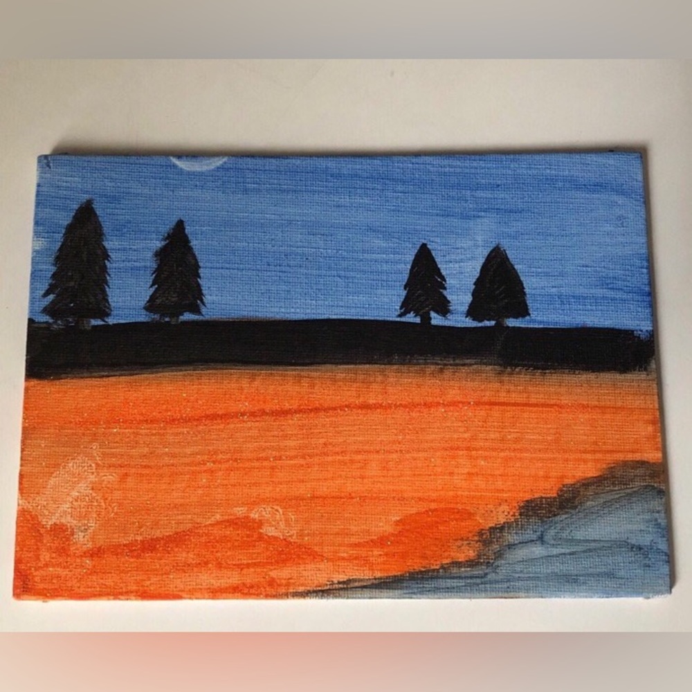 Nature’s Landscapes Canvas painting 5x7 - Picture 1 of 3